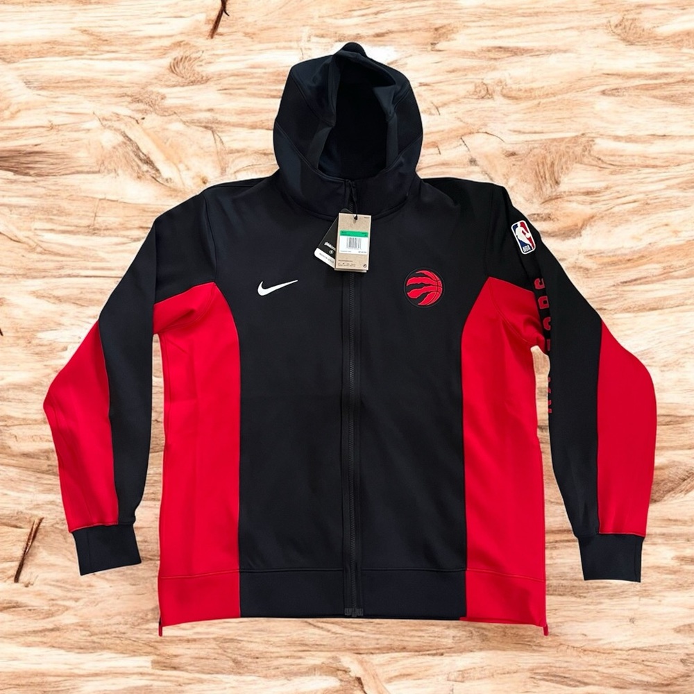 ✔️NWT✔️ NIKE Toronto Raptors Authentic Pre-Game Showtime Full-Zip Hoodie